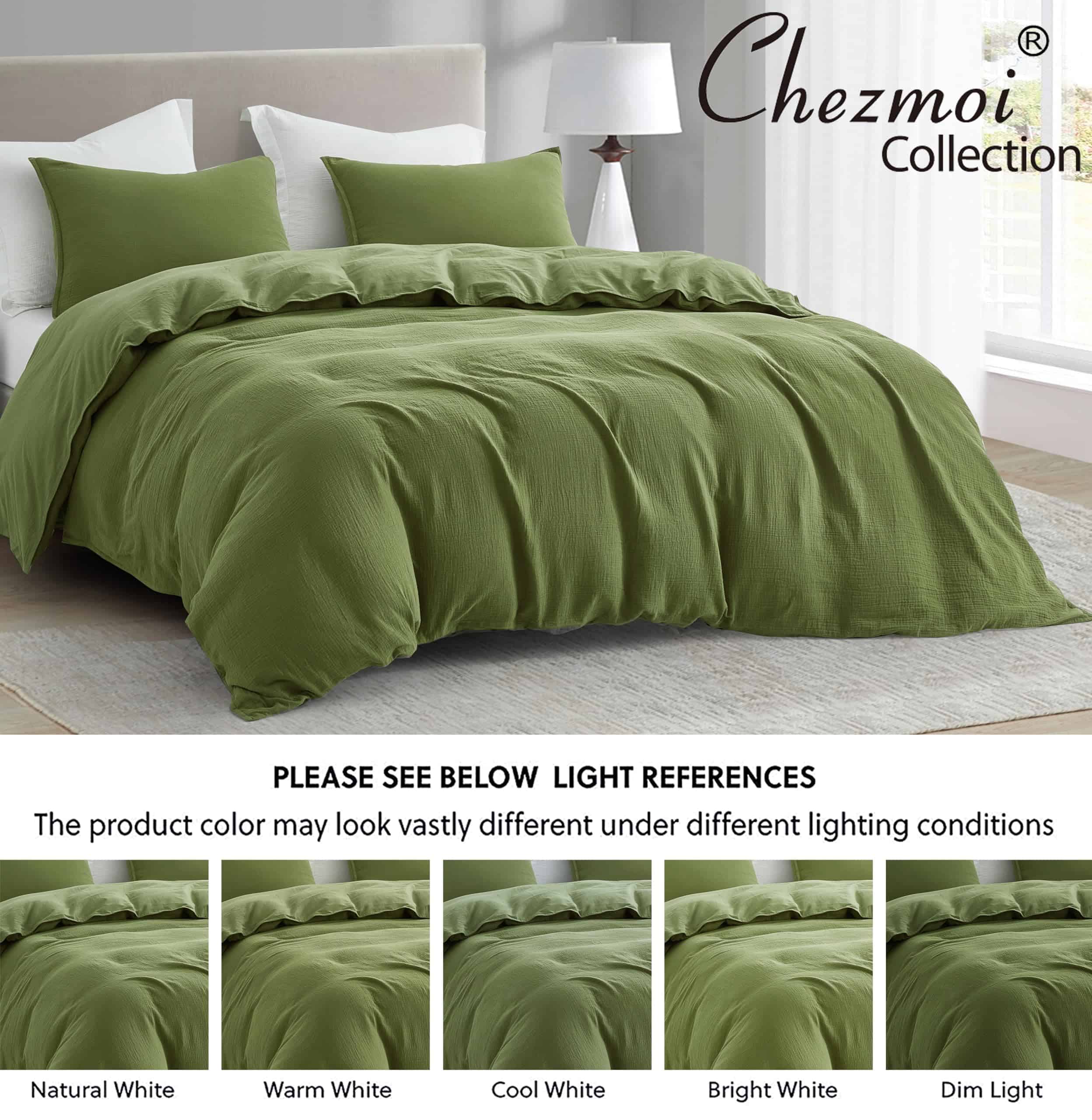 Set de Funda Nórdica Chezmoi Collection Breeze de 3 Piezas - Imagen 6