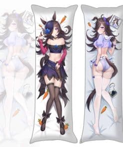 BGHEWRT Dakimakura Anime Pretty Derby Funda de almohada
