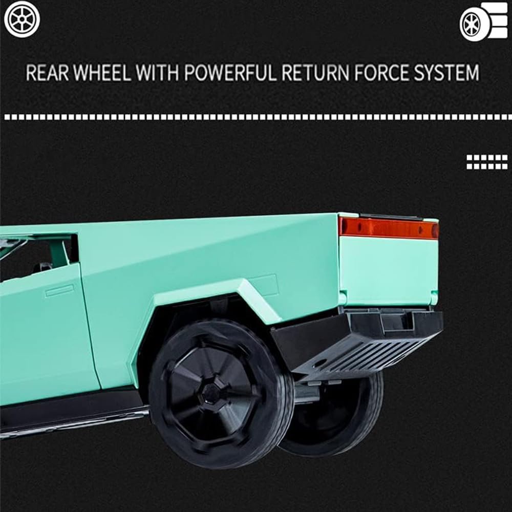 Modelo de Camioneta de Juguete Pick-Up con Sonido y Luces, - Imagen 5