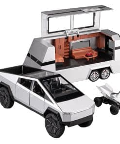 Juguete de Camioneta Grande 1/24 con Autocaravana y