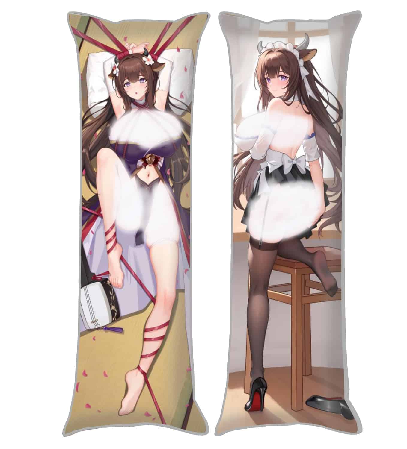 Funda de almohada Dakimakura Anime Azur Lane, 19""x59"",