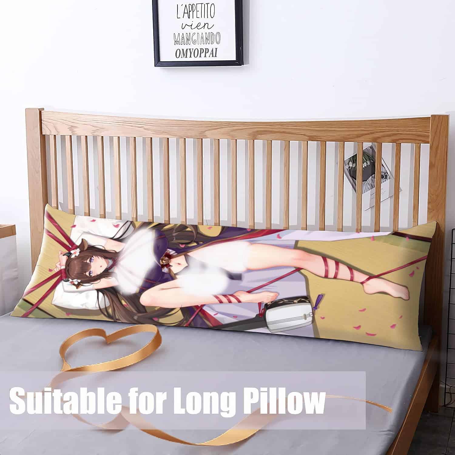 Funda de almohada Dakimakura Anime Azur Lane, 19""x59"", - Imagen 7