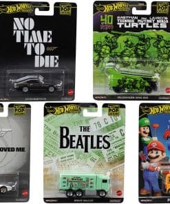 Set de 5 autos modelo de diecast de la serie Premium D Pop