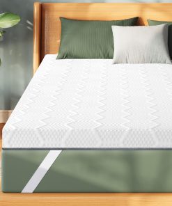 Topper de colchón VISCOFLEX de 4 pulgadas, tamaño gemelo,