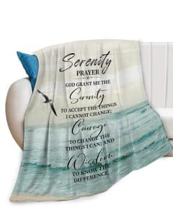 Manta de Oración de la Serenidad Regalos Cristianos para