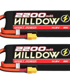 Batería de Lipo Hilldow 14.8V 4S 85C 2200mAh Baterías