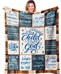 Cobija Cristiana para Mujeres y Hombres, Regalos Religiosos