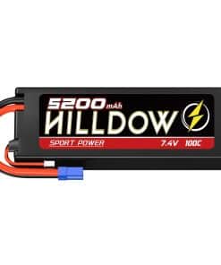 Batería de Lipo Hilldow 7.4V 2S 100C 5200mAh Lipos con