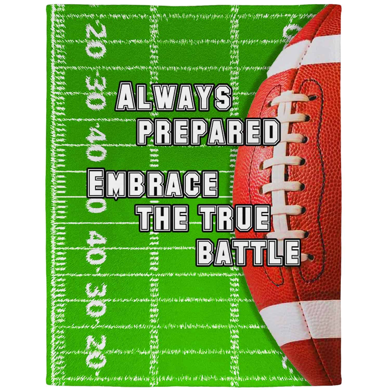 Manta de Tiro ABOXOBOG de Fútbol Americano para Sofá Cama