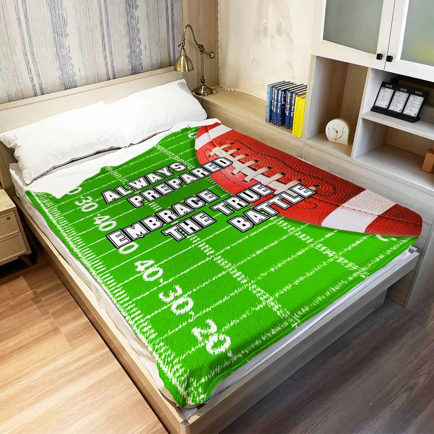 Manta de Tiro ABOXOBOG de Fútbol Americano para Sofá Cama - Imagen 4