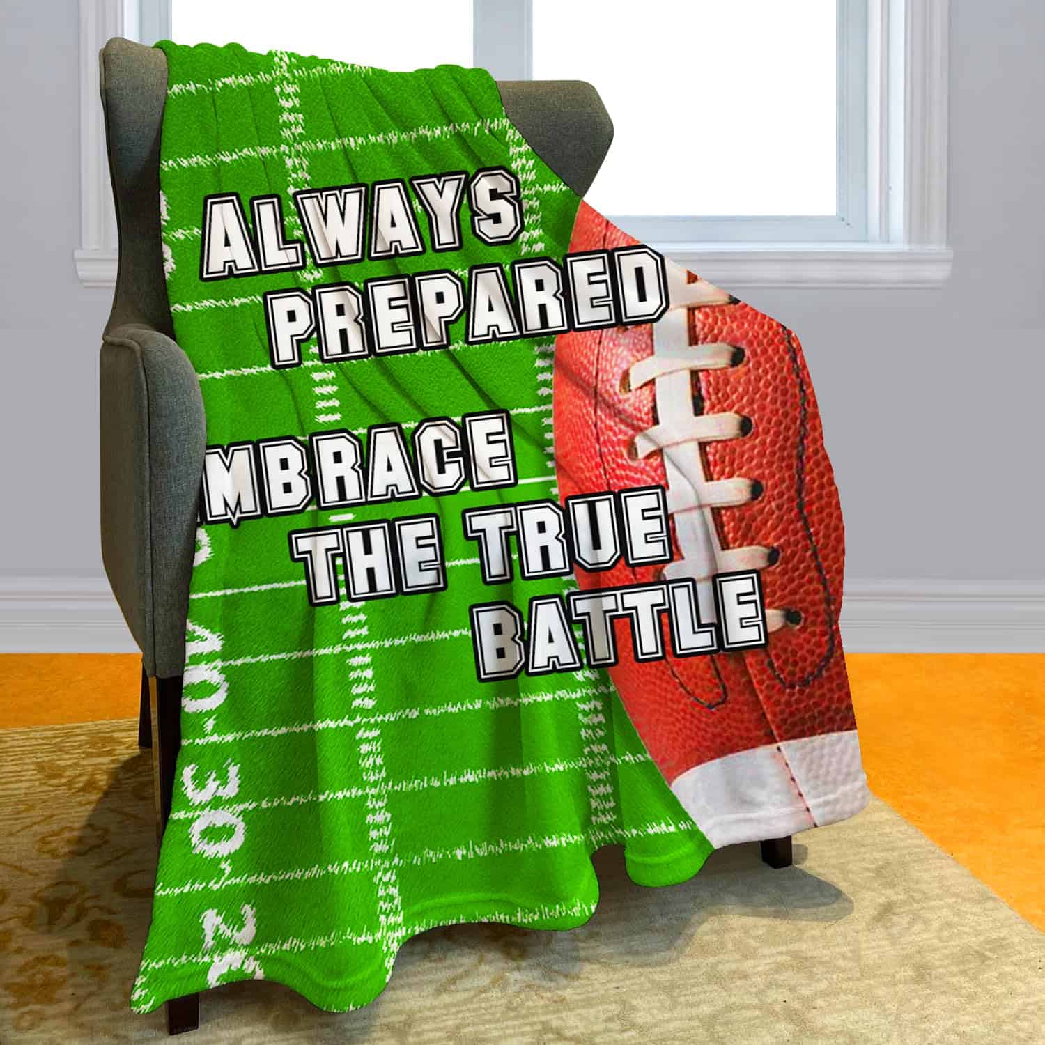 Manta de Tiro ABOXOBOG de Fútbol Americano para Sofá Cama - Imagen 5