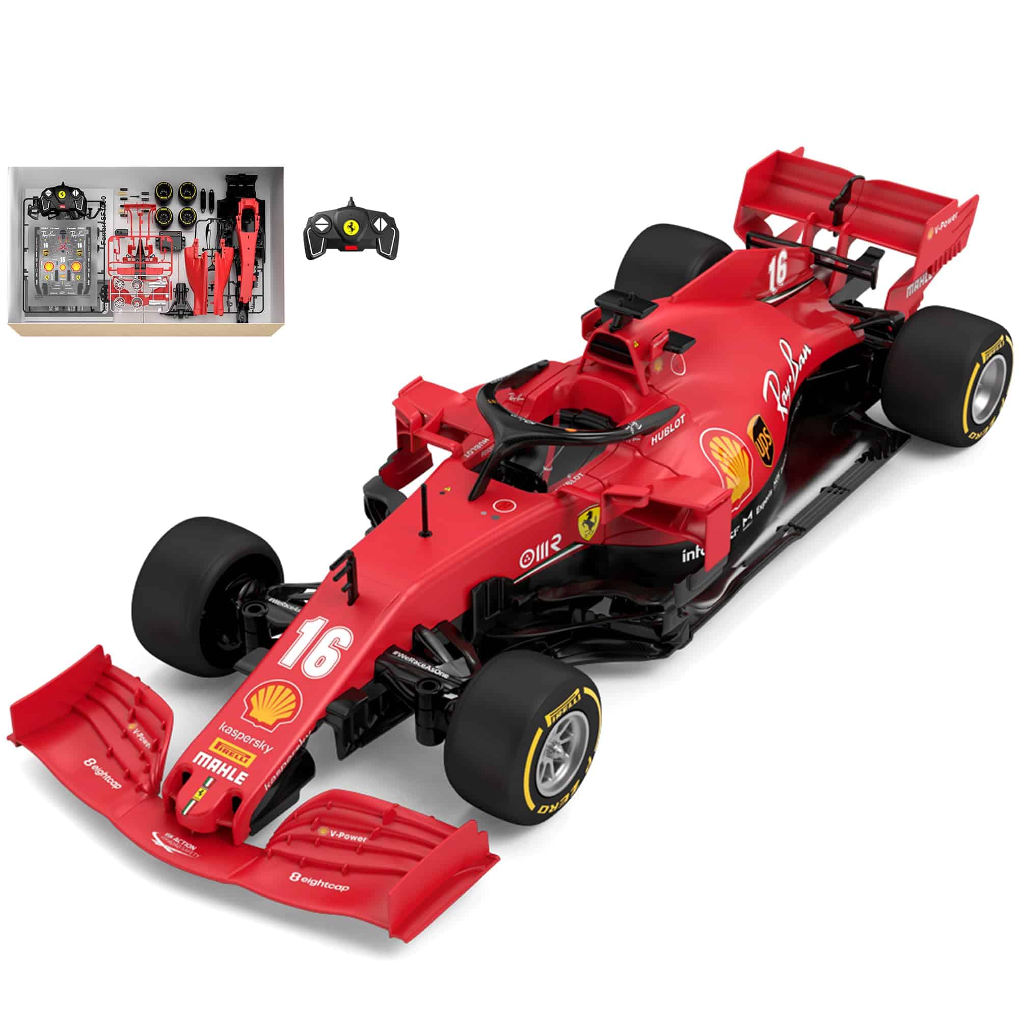 Kit de construcción de automóvil Ferrari F1 SF1000 con