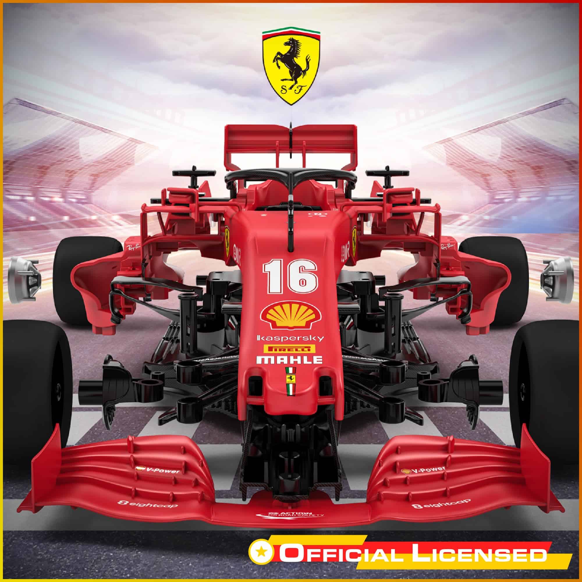 Kit de construcción de automóvil Ferrari F1 SF1000 con - Imagen 7