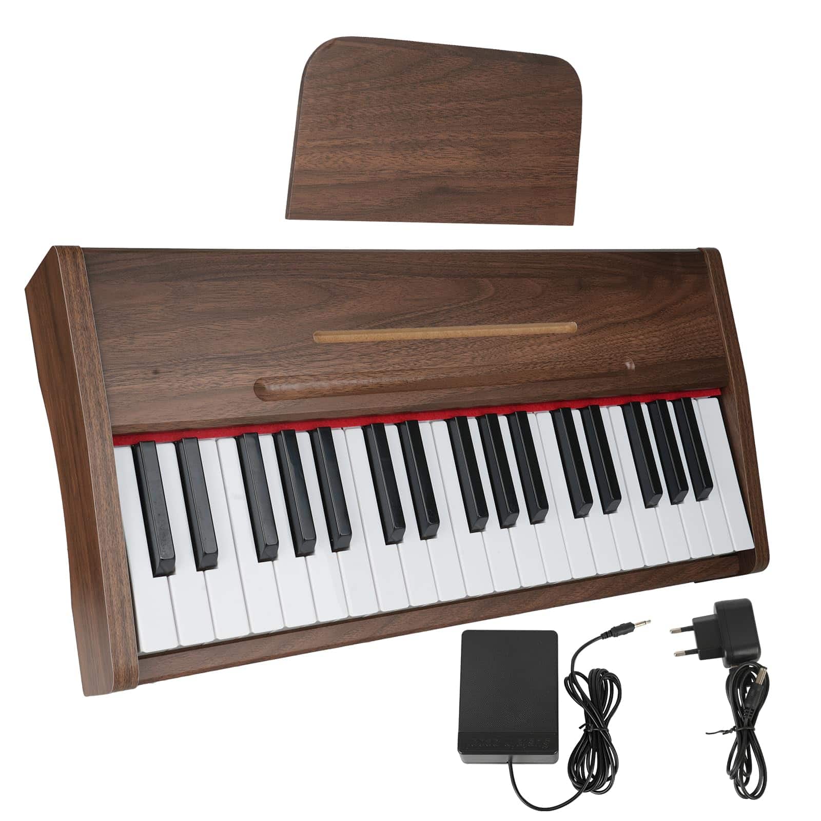 Piano Digital ZYRODIA de 37 Teclas con Pedal de Sustain