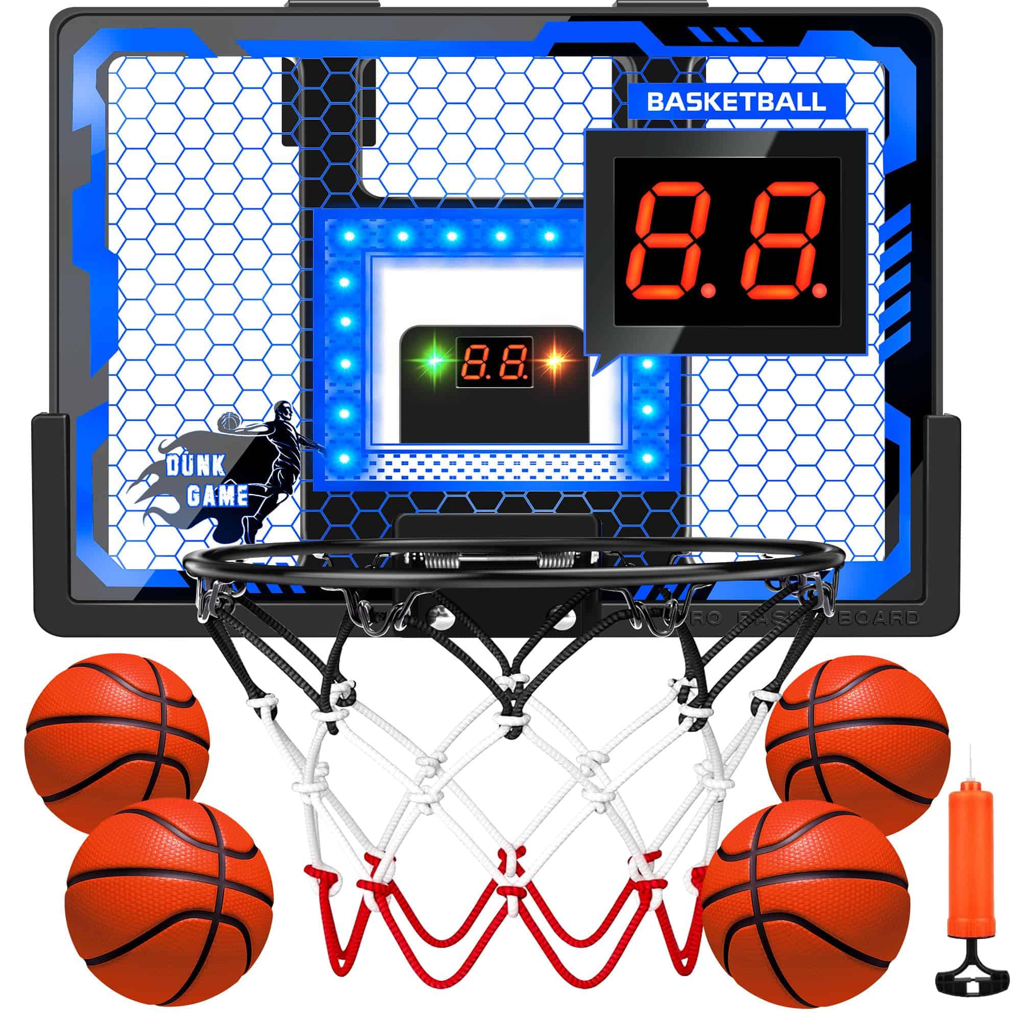 Aro de Baloncesto Interior BADGOAL para Niños - Mini Aros
