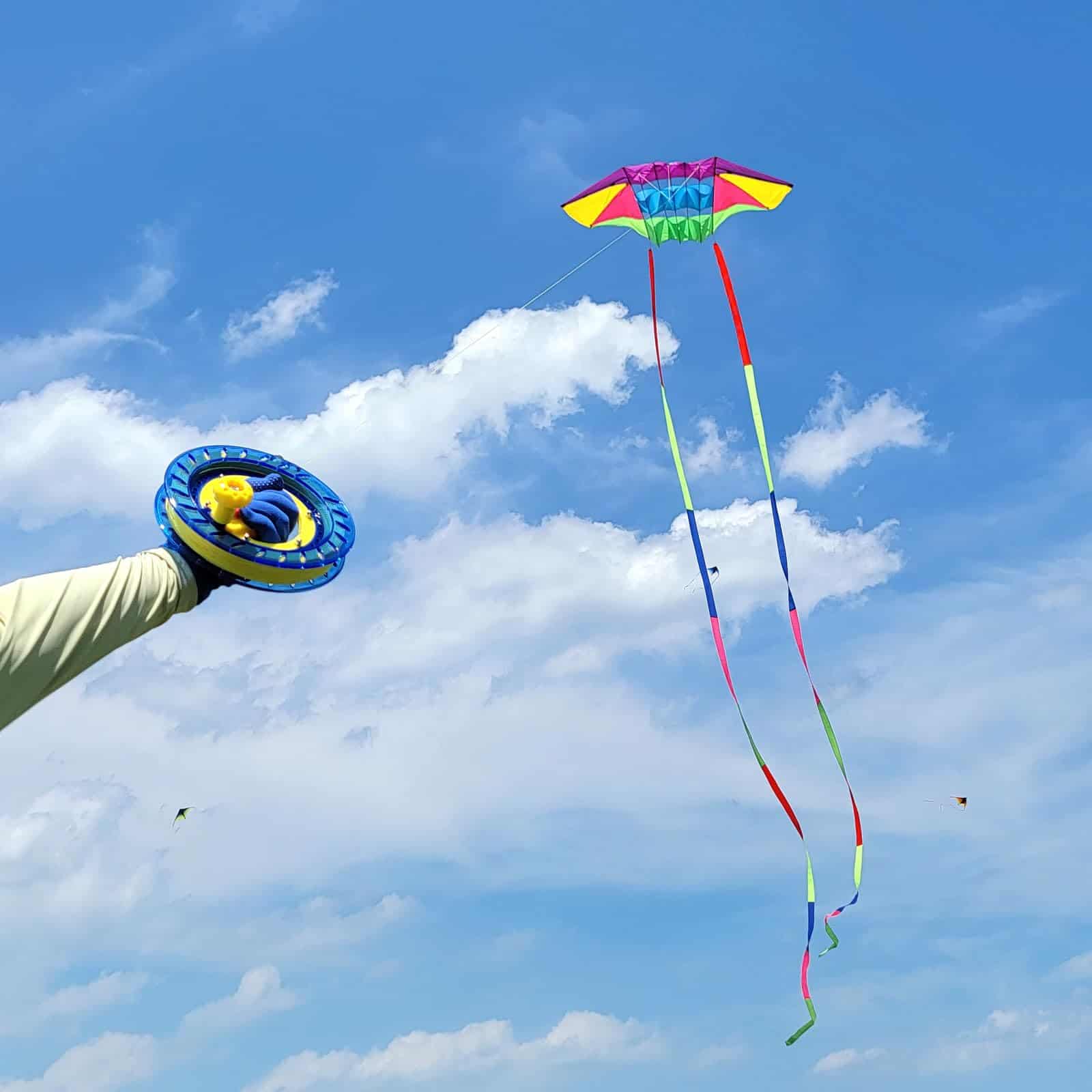 Cometa de Playa para Adultos Grande con -Arcoíris - Imagen 7