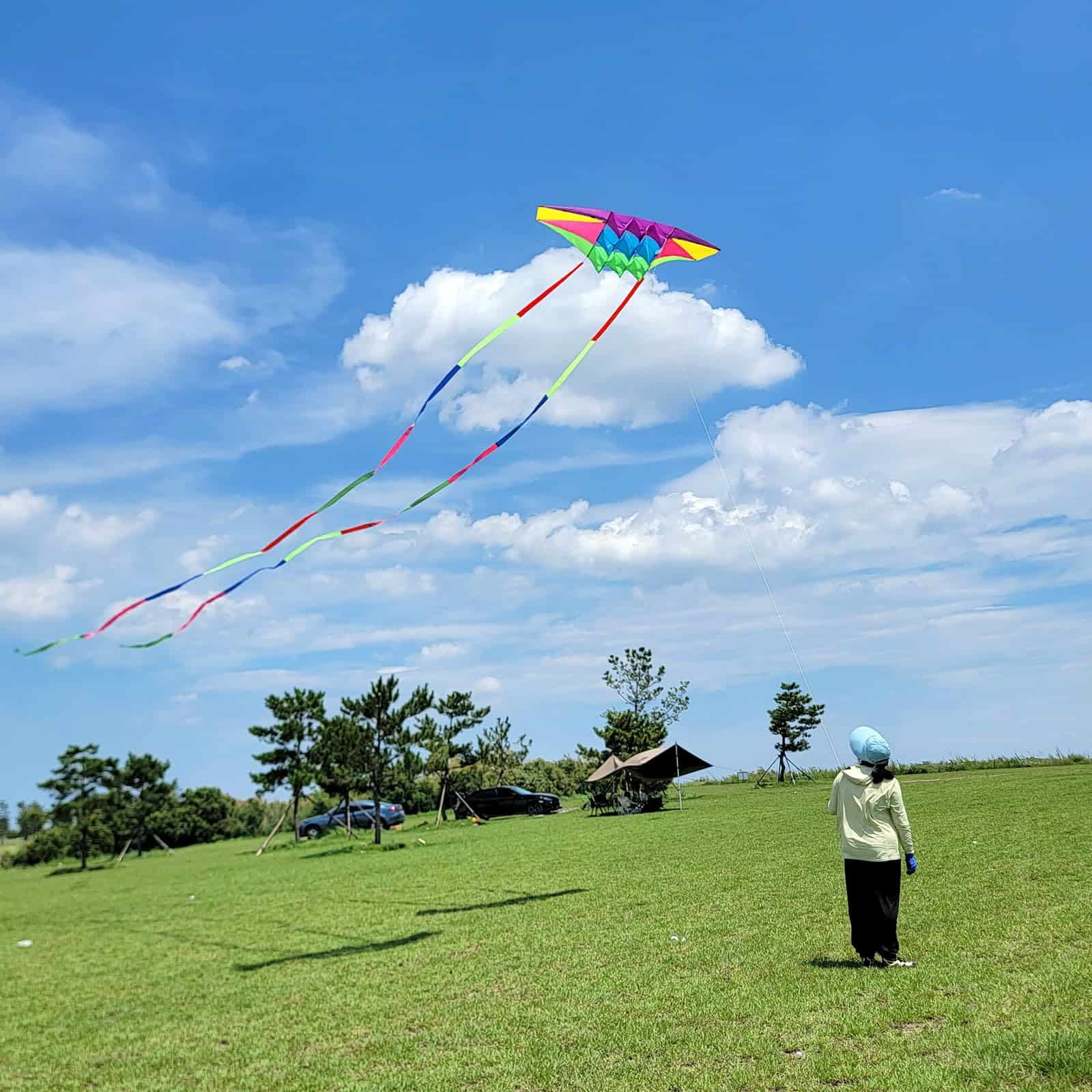 Cometa de Playa para Adultos Grande con -Arcoíris - Imagen 4