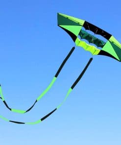 Cometa de Playa para Adultos Grande con -Negro y Verde