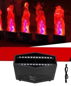 Luz de Fuego Falso con 36 Luces LED 6ft Lámpara de Llamas