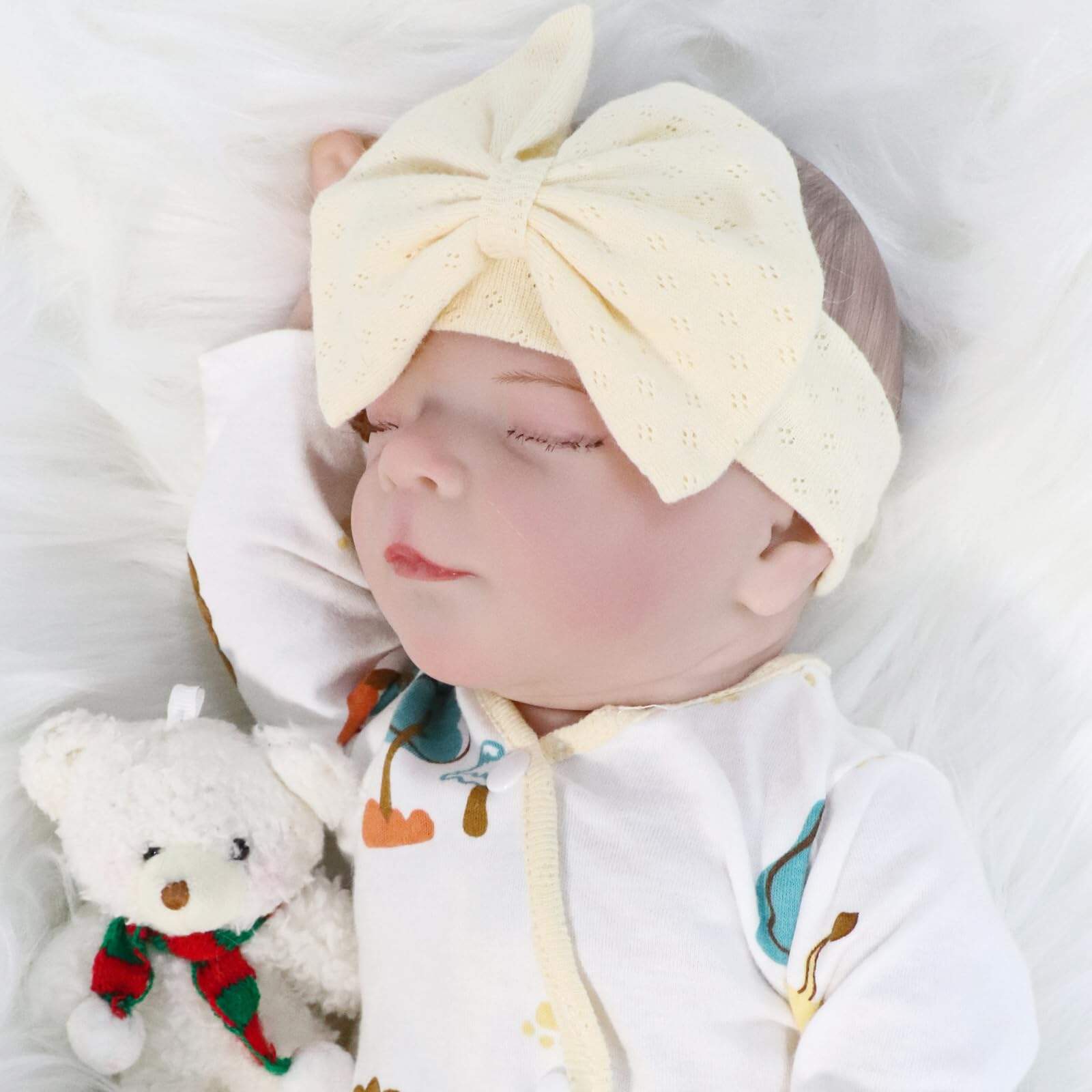 Muñecas Bebé Realistas SOWISEOPT, Muñeca Bebé Real de 17" - Imagen 4