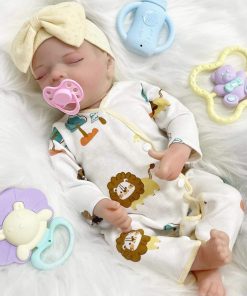 Muñecas Bebé Realistas SOWISEOPT, Muñeca Bebé Real de 17"
