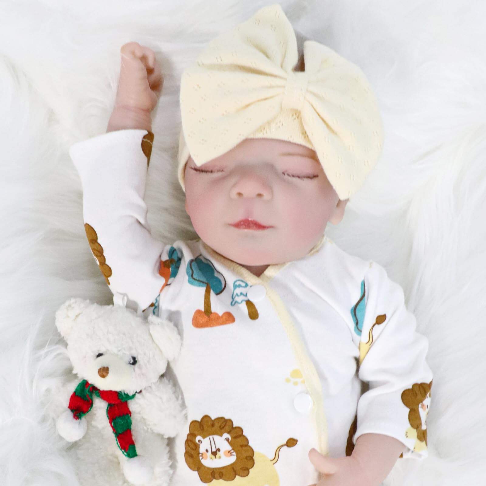 Muñecas Bebé Realistas SOWISEOPT, Muñeca Bebé Real de 17" - Imagen 3