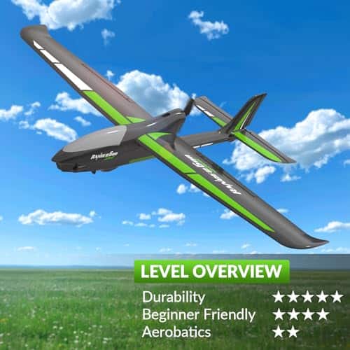 Avión RC Planeador Ranger600 Stunt de 4 Canales Control - Imagen 9