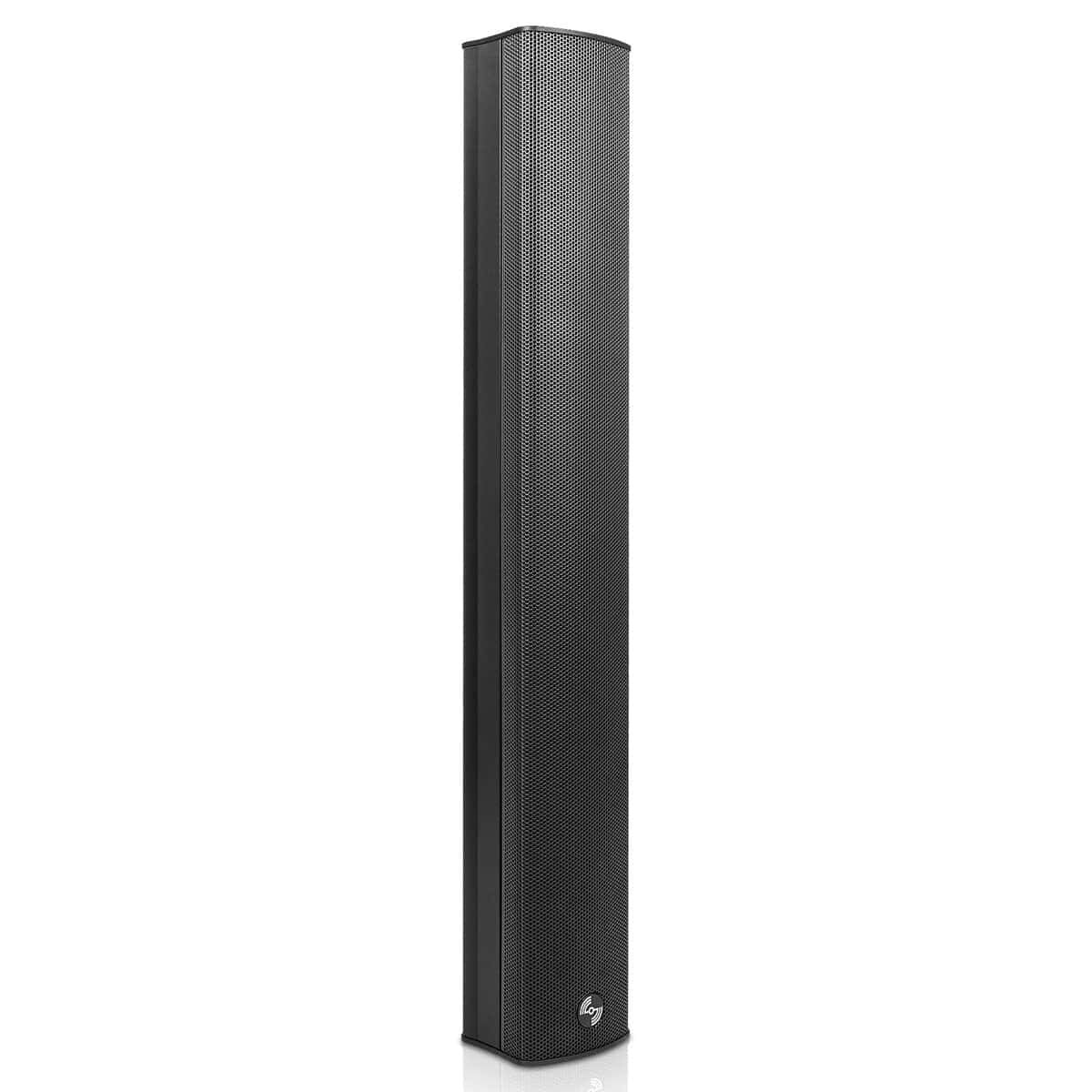 Altavoz de columna compacto de aluminio resistente a la