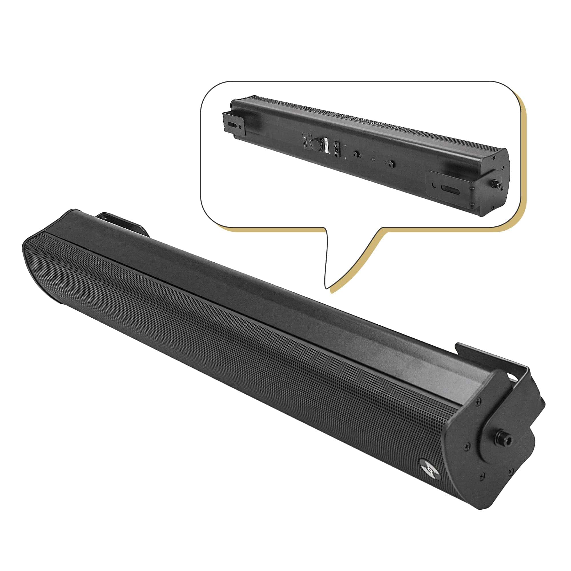 Altavoz de columna compacto de aluminio resistente a la - Imagen 4