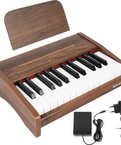 Teclado de Piano Eléctrico ZYRODIA de 25 Teclas con Peso