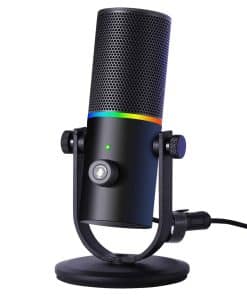 Micrófono dinámico de escritorio Musclez, USB Cardioide,