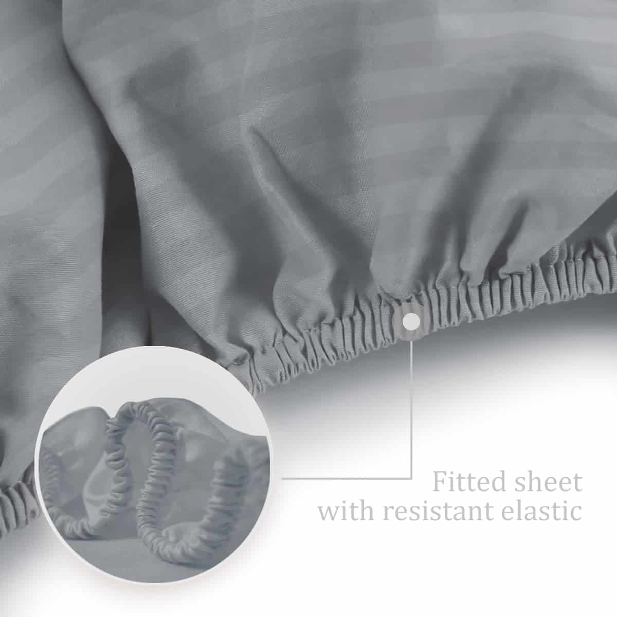 Juego de sábanas Queen BLISSI HOME de microfibra cepillada - Imagen 5
