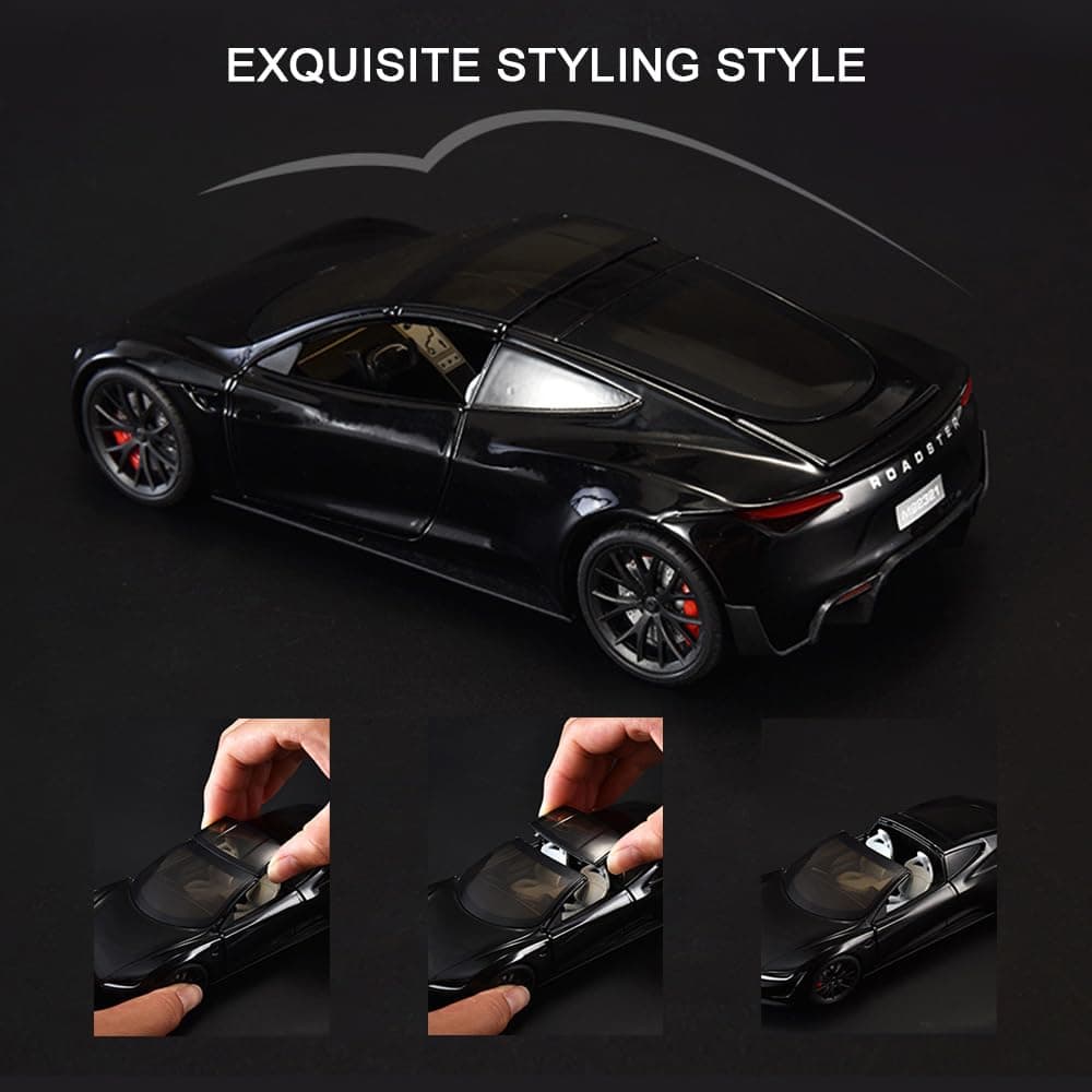 Coche de Juguete de Carretera de Aleación a Escala 1/24 con - Imagen 4