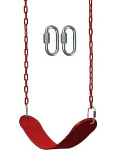 Set de Asiento de Columpio Flexible REZNOR para -Rojo