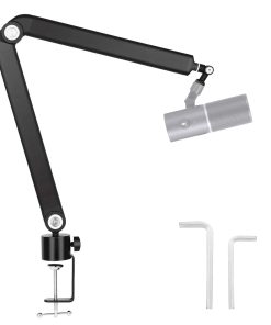 Brazo de micrófono Musclez, Soporte de micrófono de metal