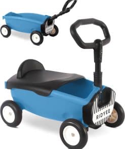 Carreta de Juguete RIDYEE 2 en 1 para Niños de 1 a 3 Años,