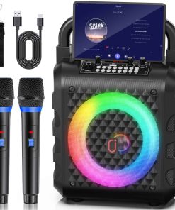 Máquina de Karaoke con Subwoofer Actualizado de 6.5",