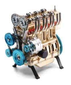 SainSmart Teching 4 Cylinder Engine Model, Mini Kit de