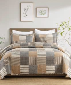 Colcha Tamaño Queen Finlonte, Juego de Colcha Queen, Colcha