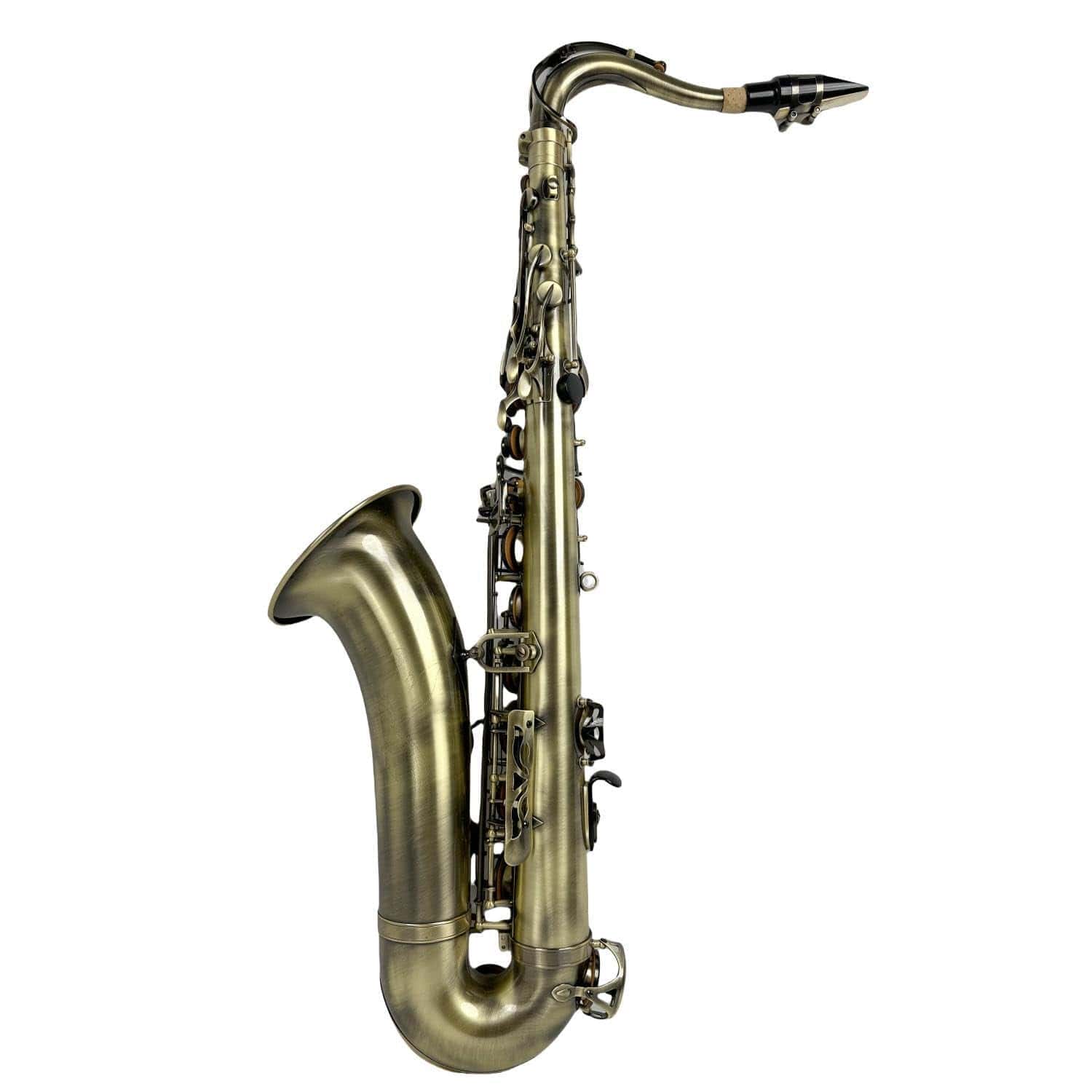 Saxofón Tenor Aiollns JTS-804 Si Bemol Color Bronce Antiguo - Imagen 5