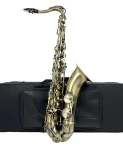Saxofón Tenor Aiollns JTS-804 Si Bemol Color Bronce Antiguo