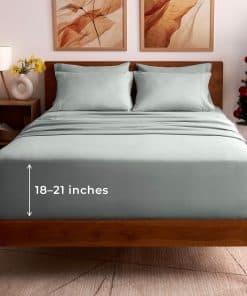 Juego de Sábanas Mellanni Full - Colección -Spa Mint