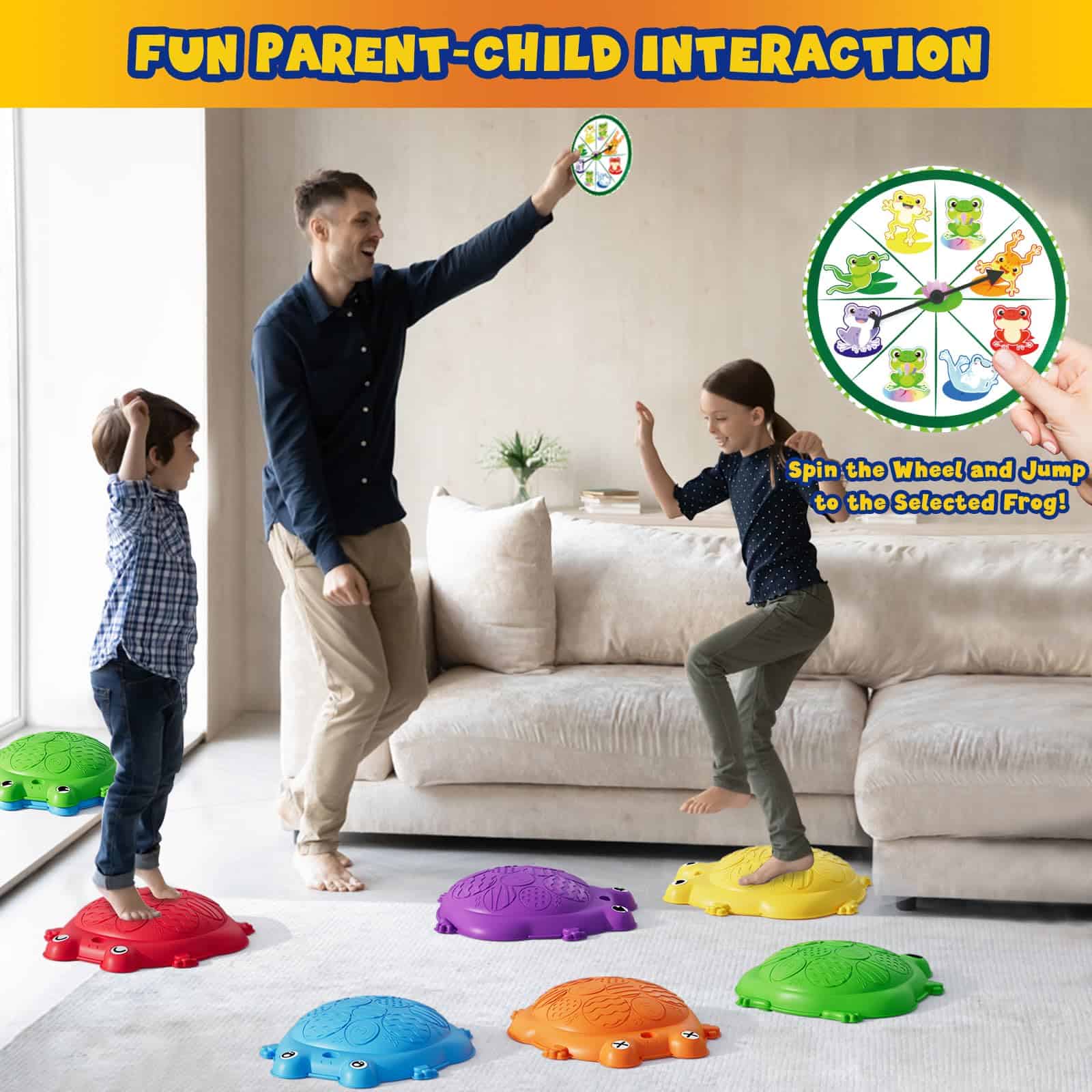 Piedras de Equilibrio para Niños HYES, 8 Piezas Piedras con - Imagen 8