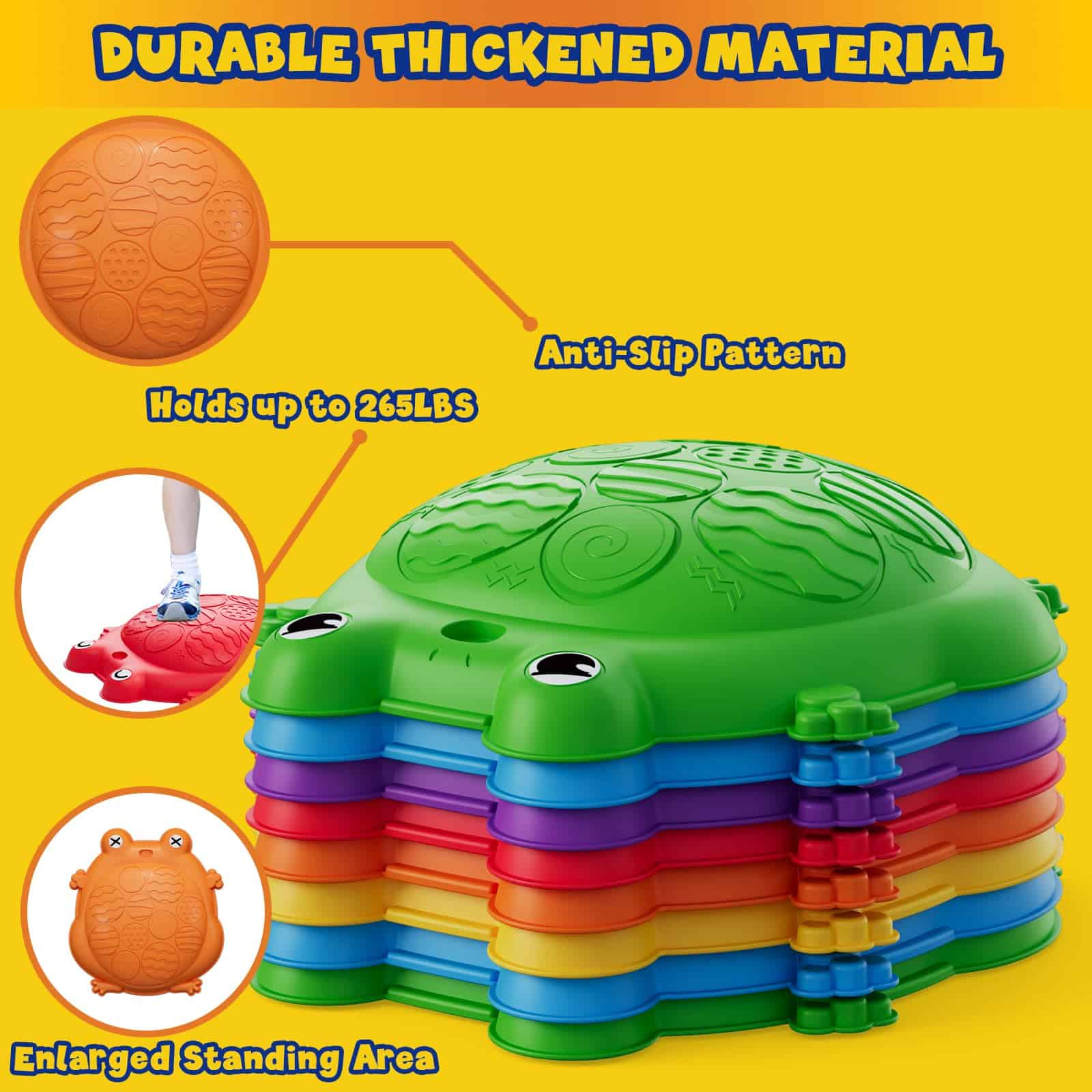 Piedras de Equilibrio para Niños HYES, 8 Piezas Piedras con - Imagen 6