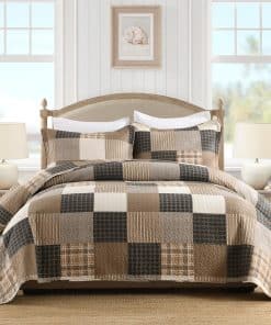 Juego de edredón 100% algodón PANGUSHAN tamaño Queen,