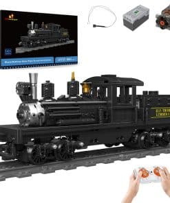 Set de Construcción de Tren JMBricklayer con Luces 51113,