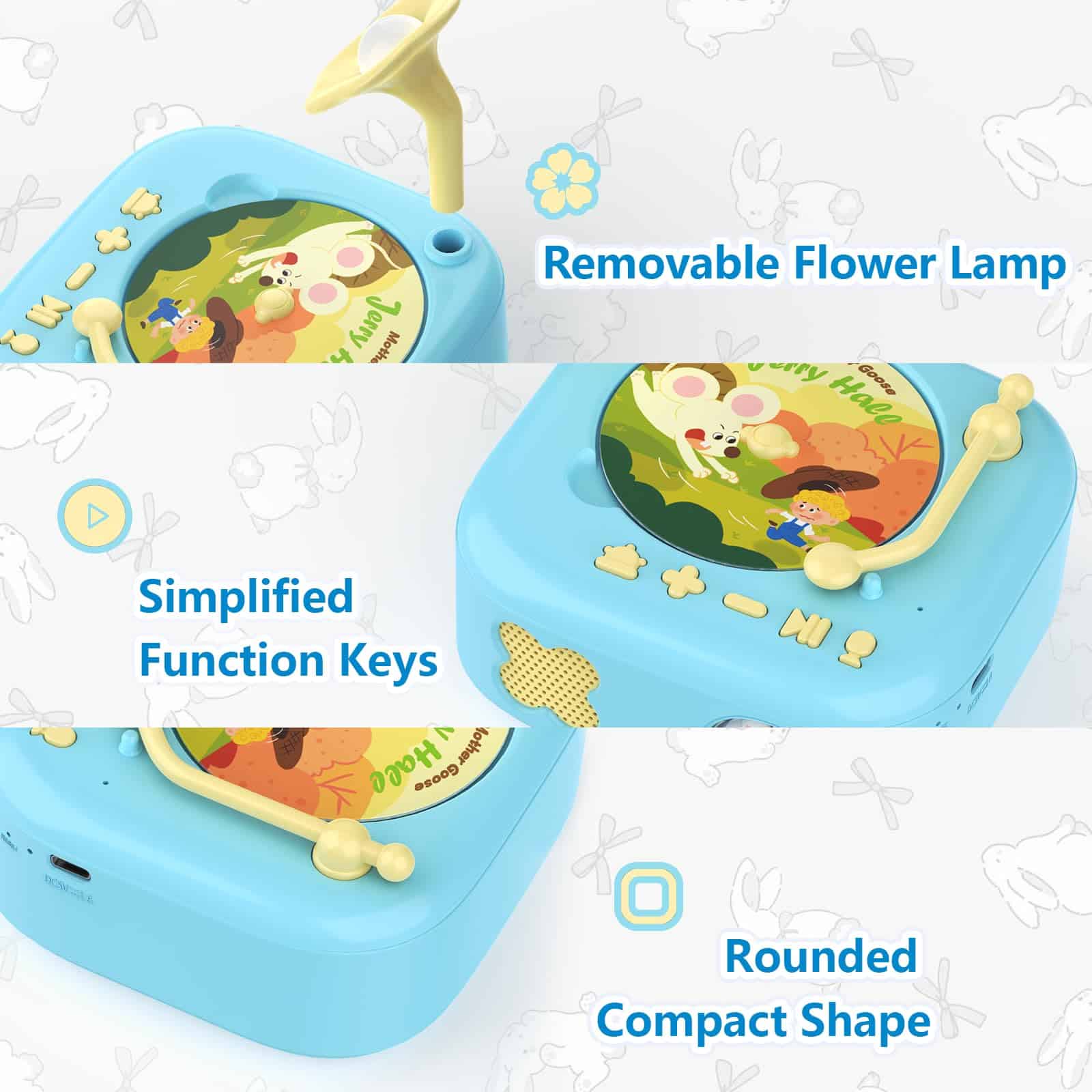 HOMESTEC Story Dream Machine Reproductor de Música para - Imagen 5