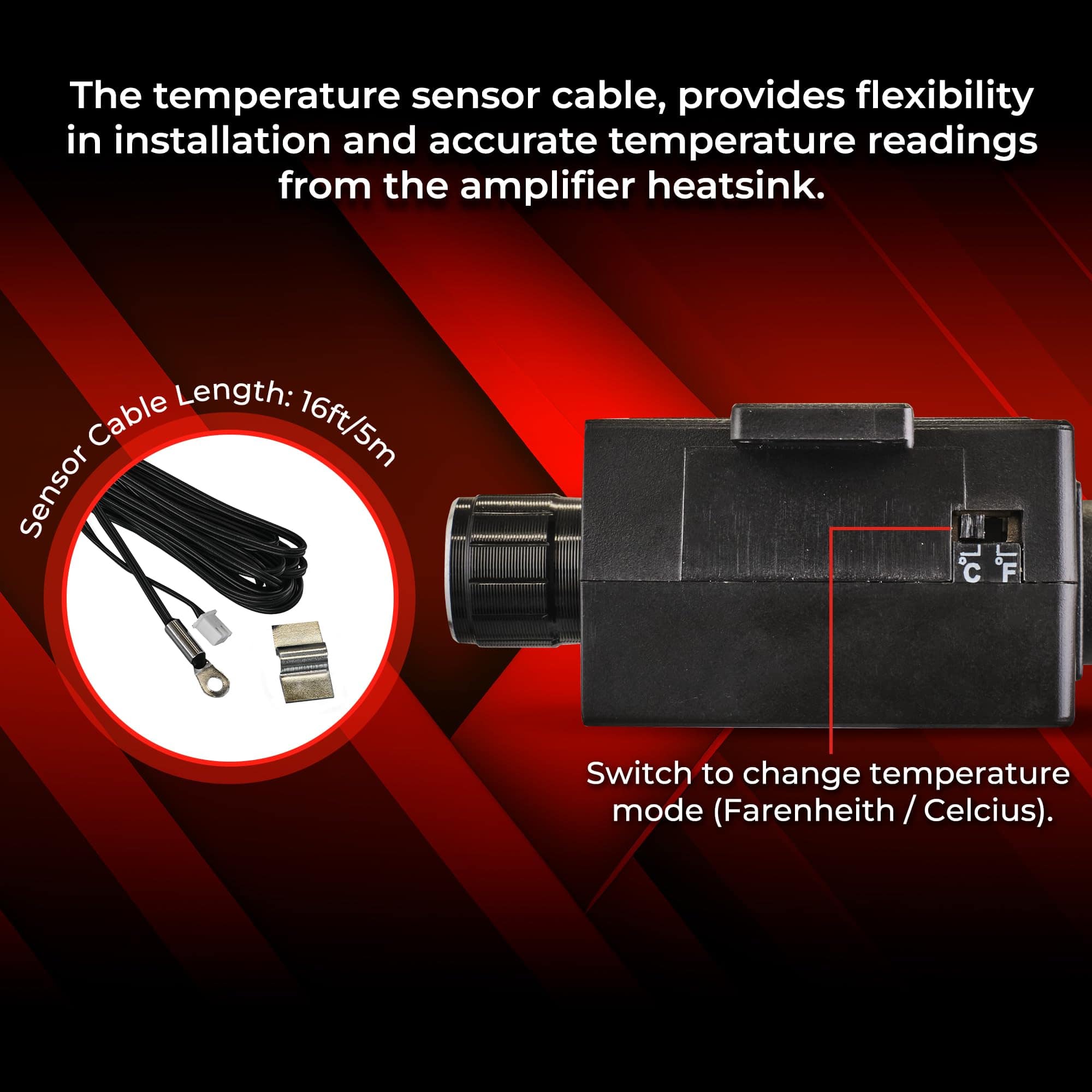 DS18 BKVTR Control de bajos universal con medidor de - Imagen 5