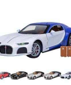 Auto Modelo Addcean 1/24 Bugatti, Coche de Juguete de