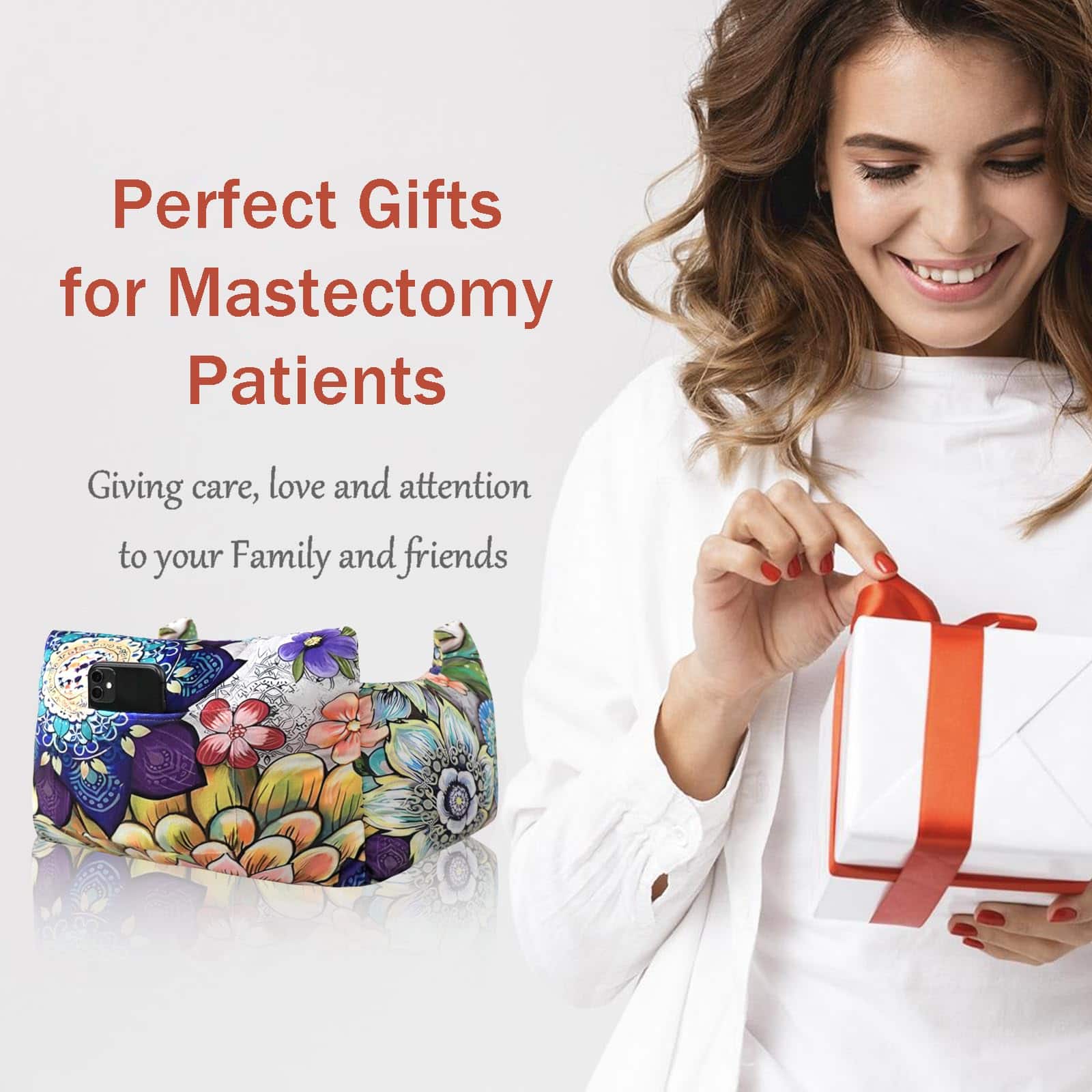 Almohada de Mastectomía Oplnysw - Almohada Post Cirugía, - Imagen 7